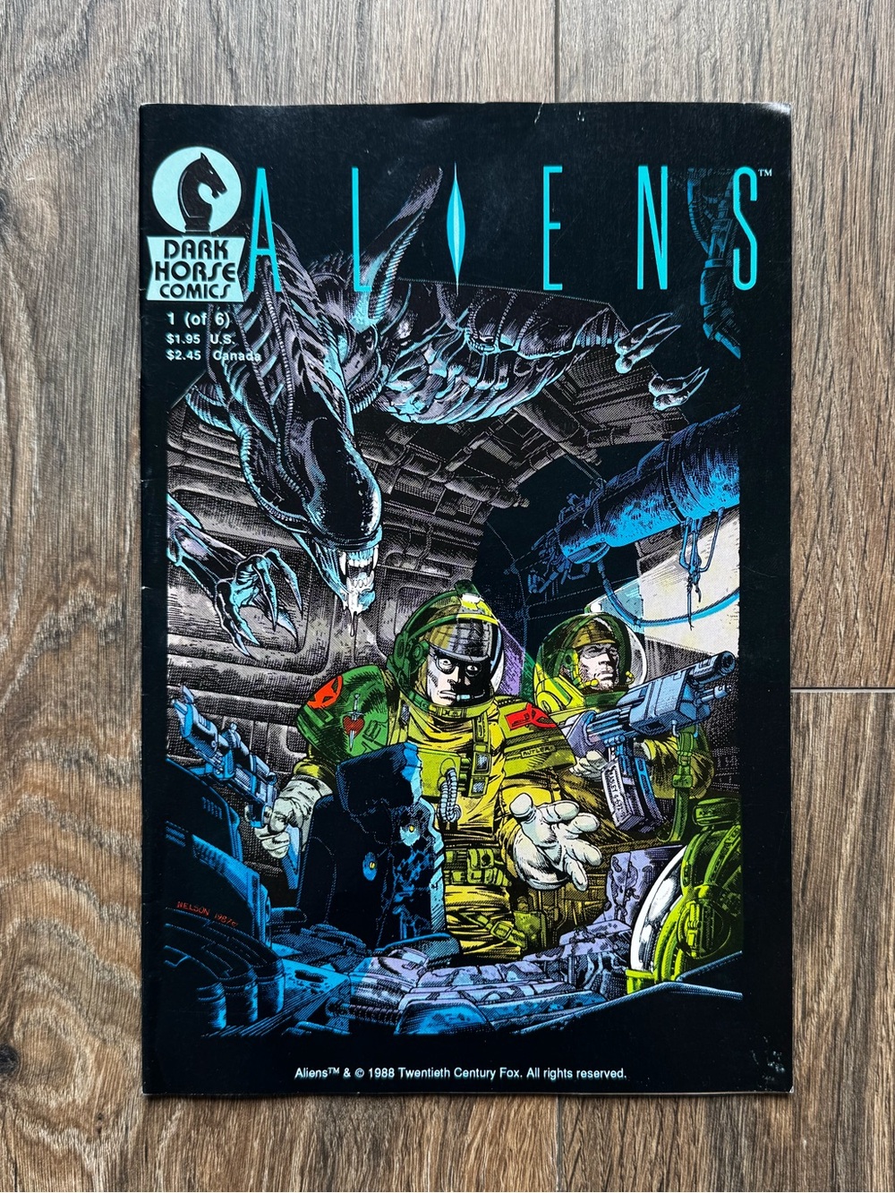 Aliens Comic Book - Dark Horse Comics Cover